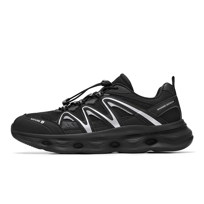 QIAODAN Textile, Artificial Leather Cushioning Slip Resistant Abrasion Resistant Low top Q SHOCK Technology Outsole