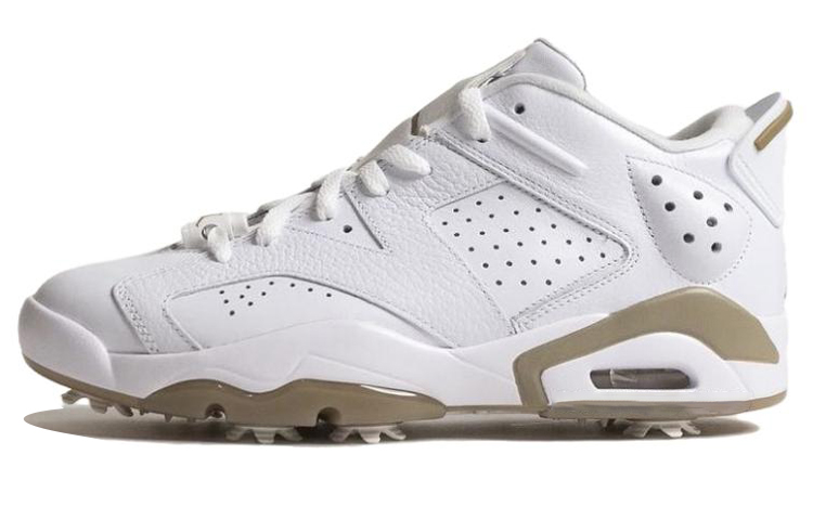 Jordan Air Jordan 6 Low Golf Trendy Low Top Golf Shoes Men's White