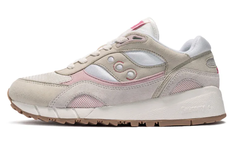 Saucony Shadow 6000 Classic Vintage Textile, Synthetic Leather Cushioning Slip Resistant Abrasion Resistant Breathable