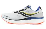 Saucony Triumph 19 Victory Slip Resistant Abrasion Resistant Low top Running Shoes Women's White Blue
