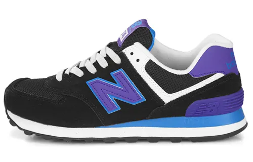 New Balance 574 Series Black/Purple Women's