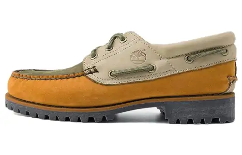 Timberland Leather Men's Casual Shoes Men's Wheat Green