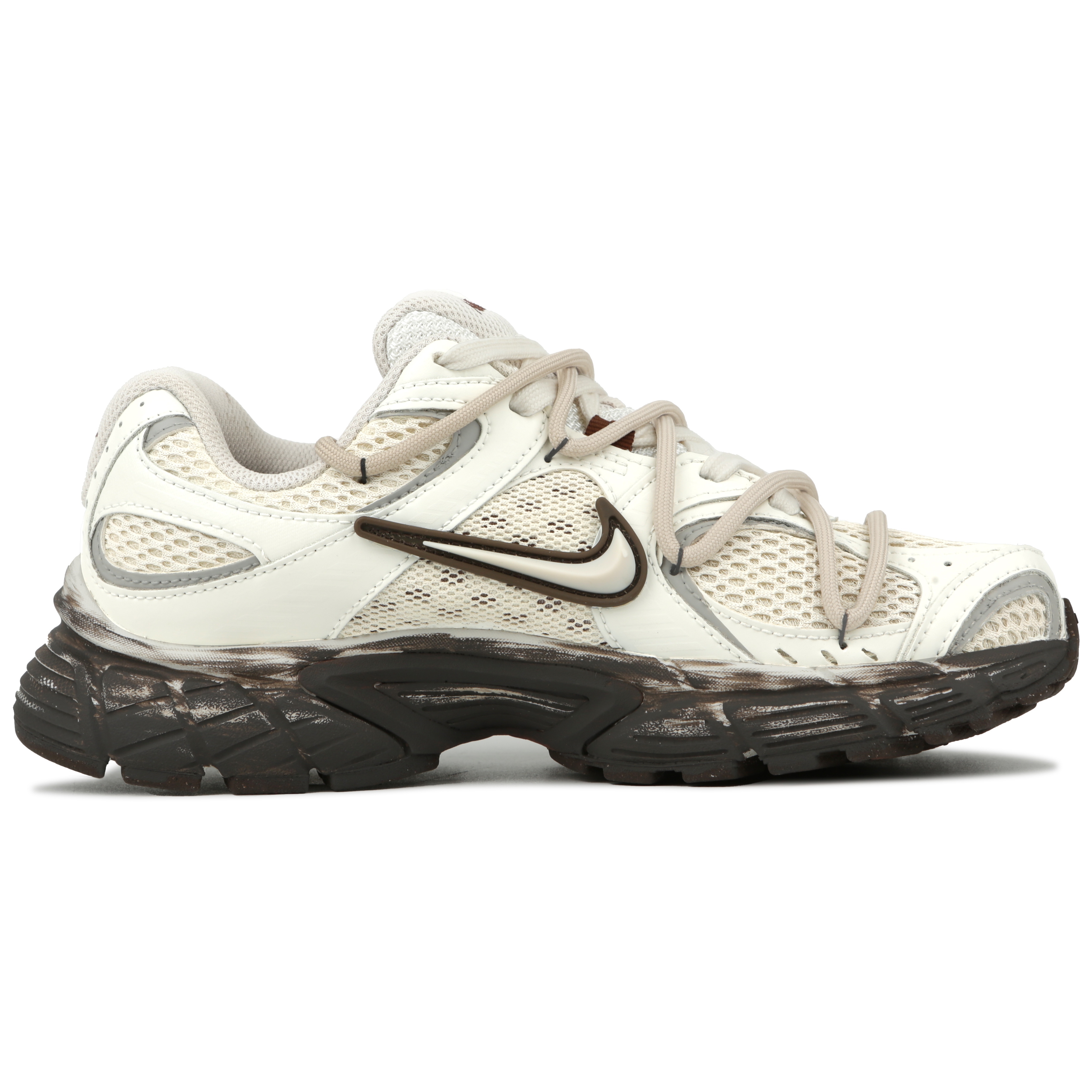 Nike V5 RNR Cushioning Abrasion Resistant Cushioning, Wear Resistant Low top Casual Running Shoes Unisex Dirty Khaki