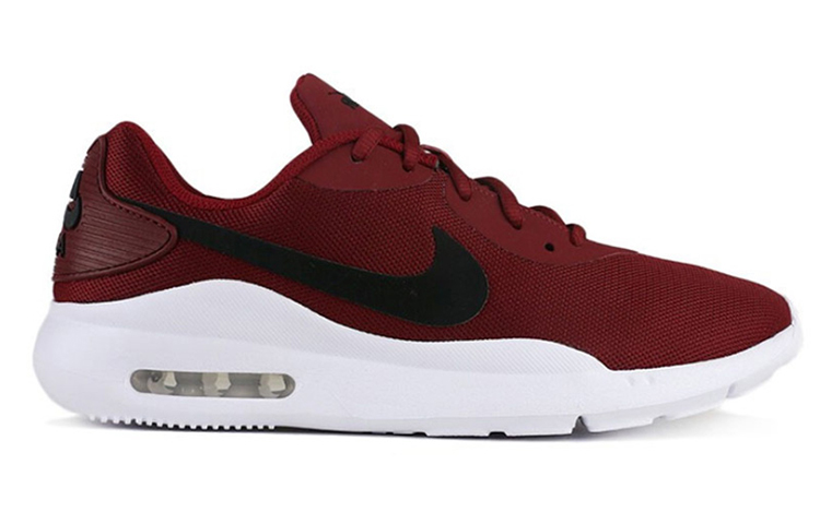 Мужские кроссовки Nike Air Max Oketo (красно-черно-белые) — Красный / чёрный / белый — фото 2