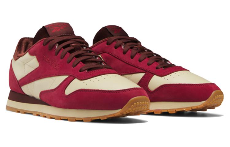 Унисекс кроссовки Reebok Classic Leather (красный) — фото 2