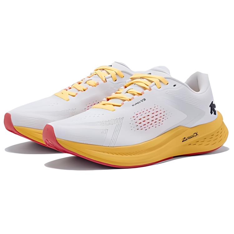 DESCENTE Enerzite Comfortable And Breathable Cushioning, Wear Resistant Low top Running Shoes Unisex Lime Yellow