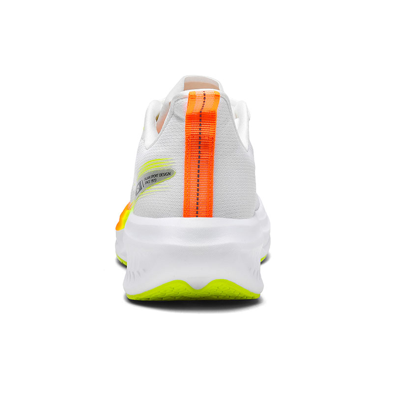 LOTTO Slip Resistant, Abrasion Resistant, Lightweight Low top Marathon Running Shoes Women’s White/Neon Green