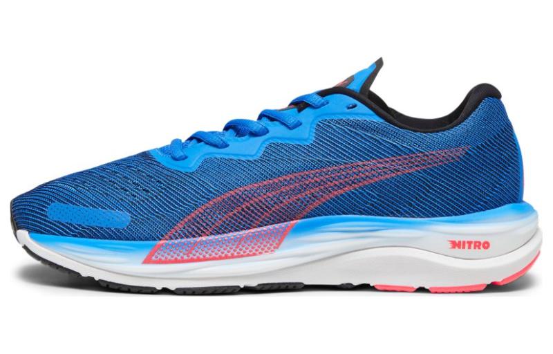 Мужские кроссовки PUMA Velocity Nitro 2 (сине-розовые)