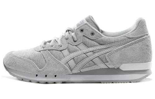 Onitsuka Tiger Alvarado Cushioning Slip Resistant Abrasion Resistant Low top Running Shoes Unisex Gray