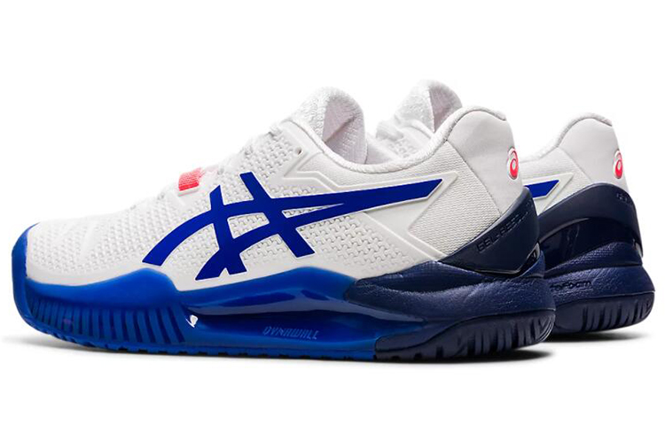 ASICS Gel Resolution 8 Wide ‘White Lapis Lazuli Blue’ Women’s