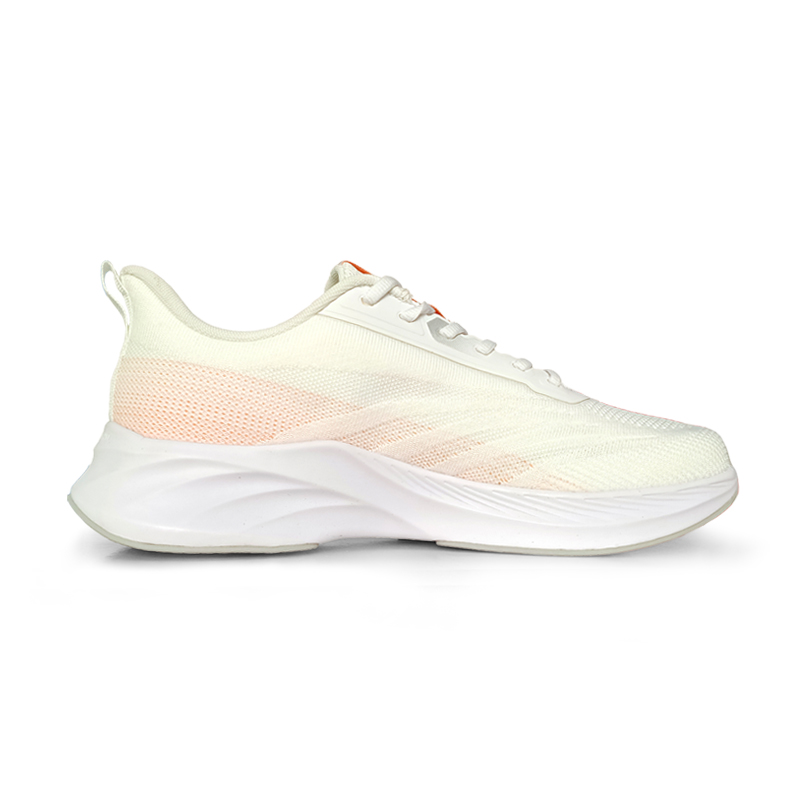 PEAK Running Shoes Men’s White Orange
