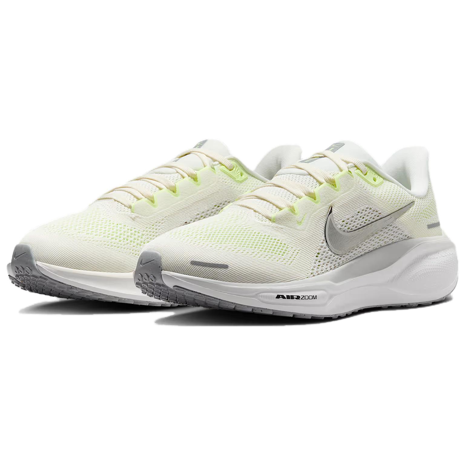 Nike Pegasus 41 Low top Casual Long Distance Running Sprint Running Shoes Women’s Slight Yellow Green