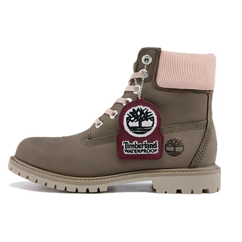 Timberland Premium 6 Inch Waterproof Wide Fit Boot 'Olive Nubuck' Women's