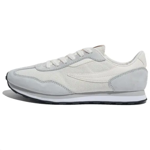 FILA Balanta V2 Abrasion Resistant Abrasion Resistant Low top Casual Running Shoes Unisex White Gray
