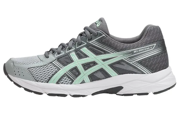 ASICS Gel Contend 4 Fashion Abrasion Resistant Breathable Low top Running Shoes Women's