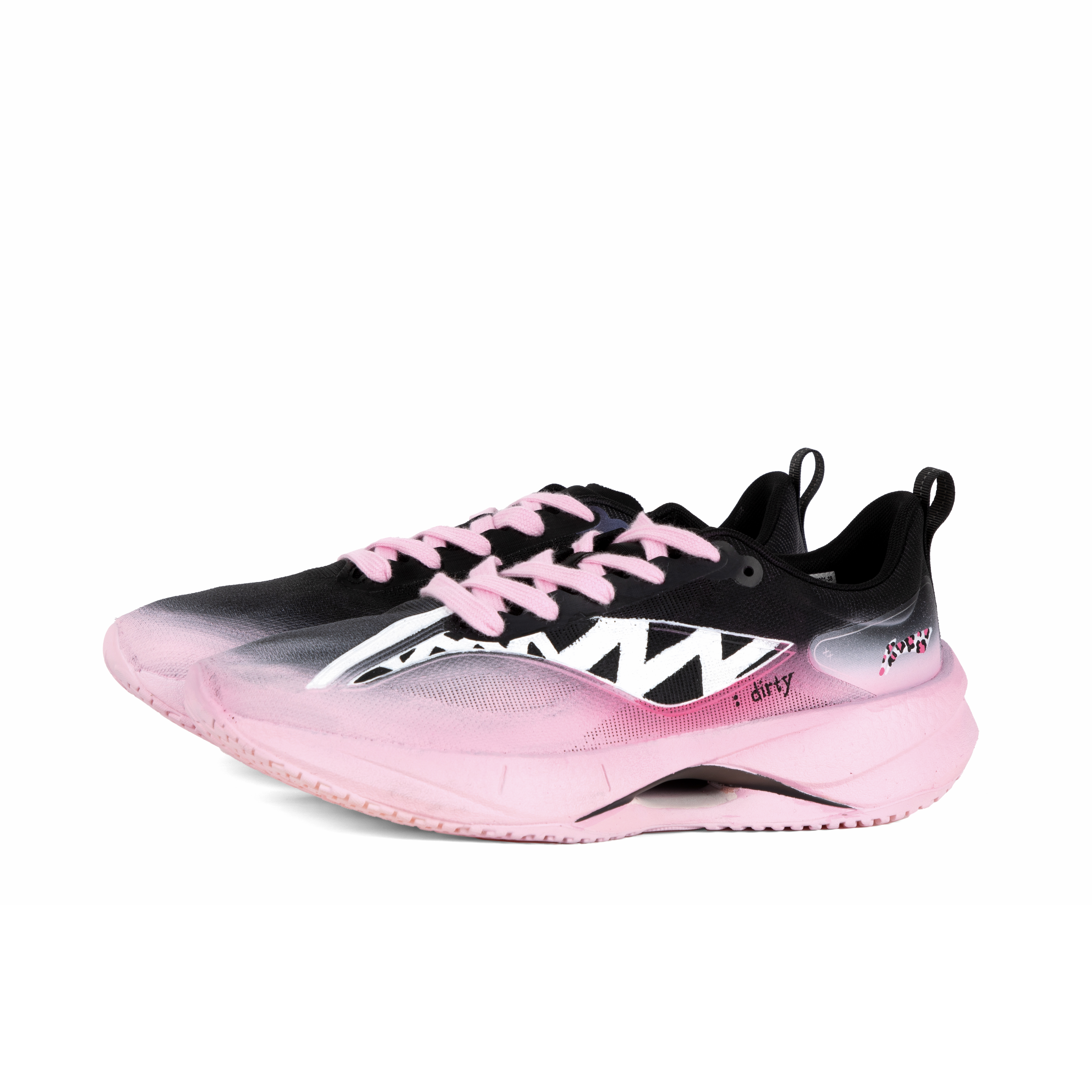 Li Ning Super Light 21 Cushioning, Wear Resistant Low top 䨻 Casual Running Shoes Unisex Black Pink