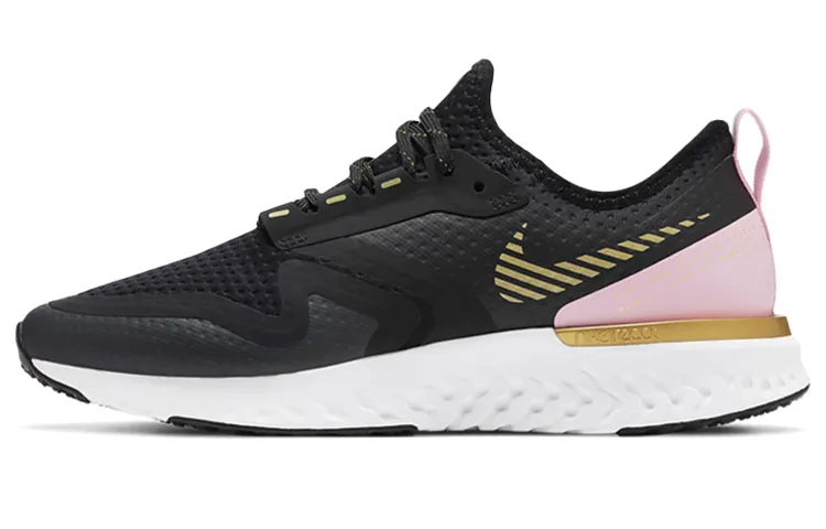 Nike Odyssey React 2 Shield 'Black Metallic Gold' Women's