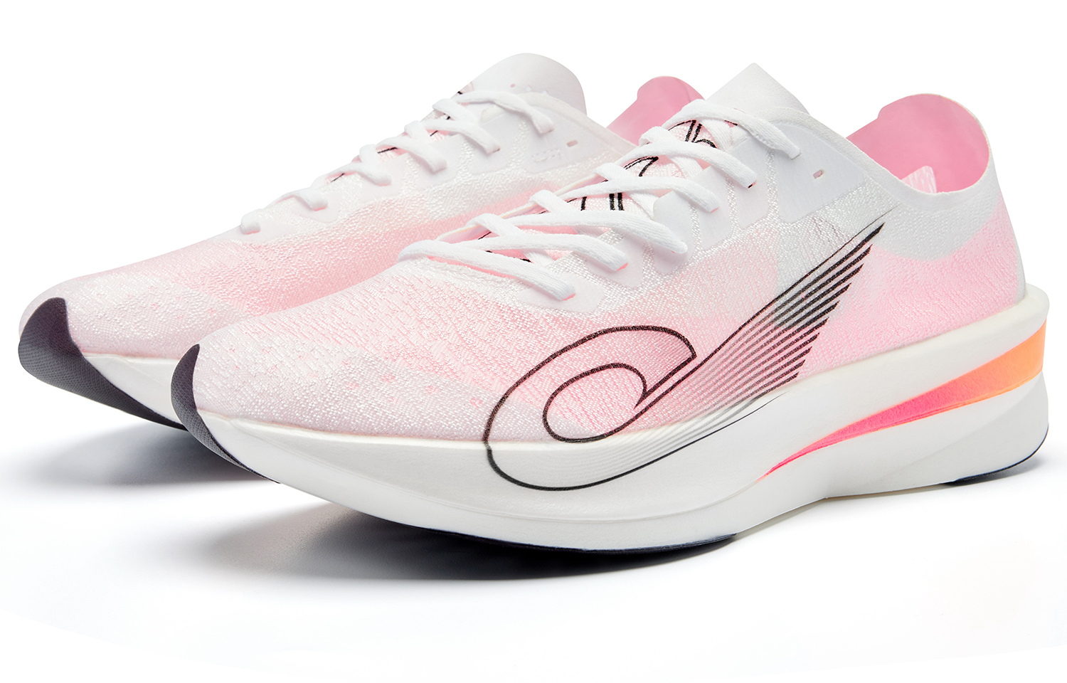 QIAODAN Light Phoenix Cushioning Slip Resistant Abrasion Resistant Cushioning Slip Resistant Abrasion Resistant Low top