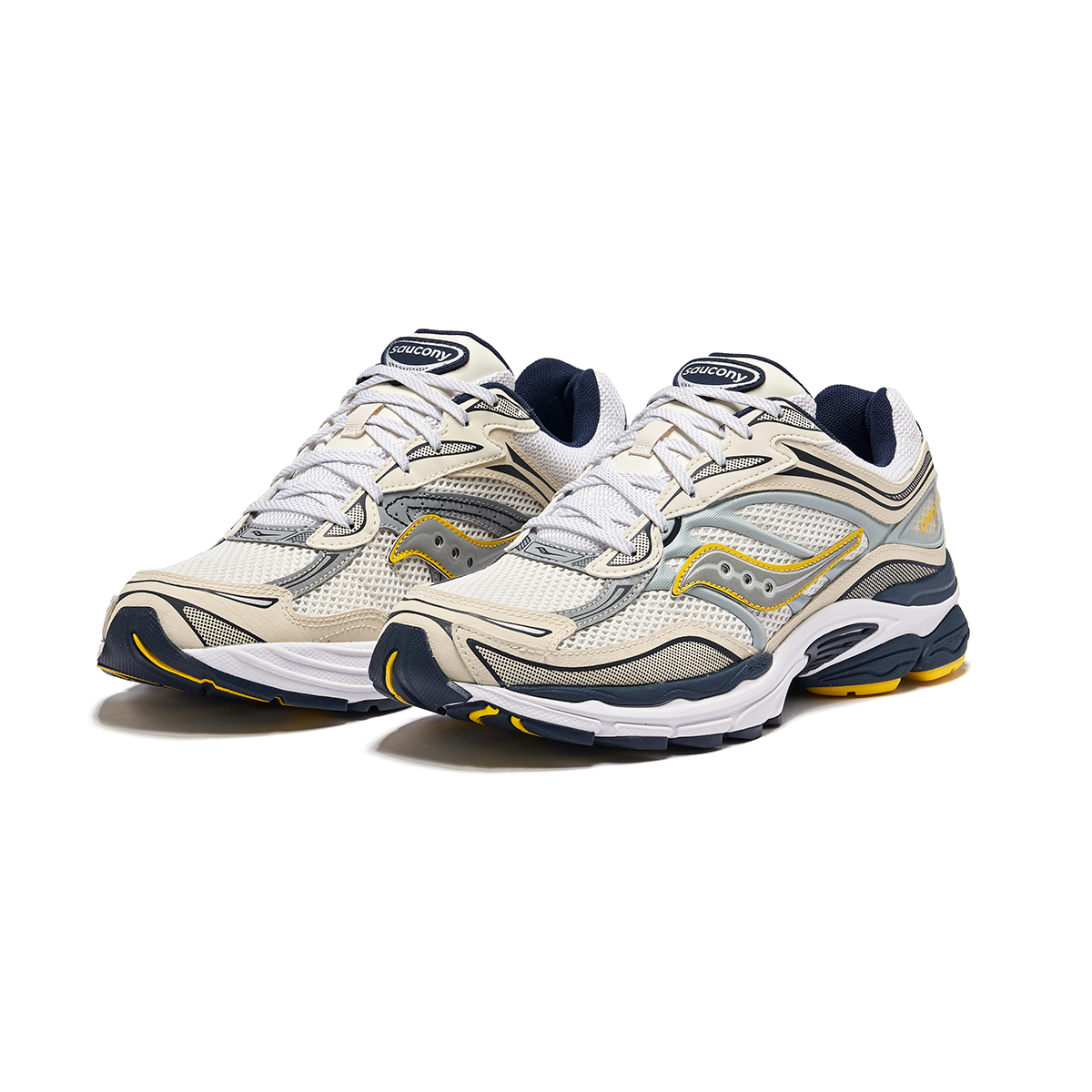 Saucony ProGrid Omni 9 Fabricated Future Pack White Yellow