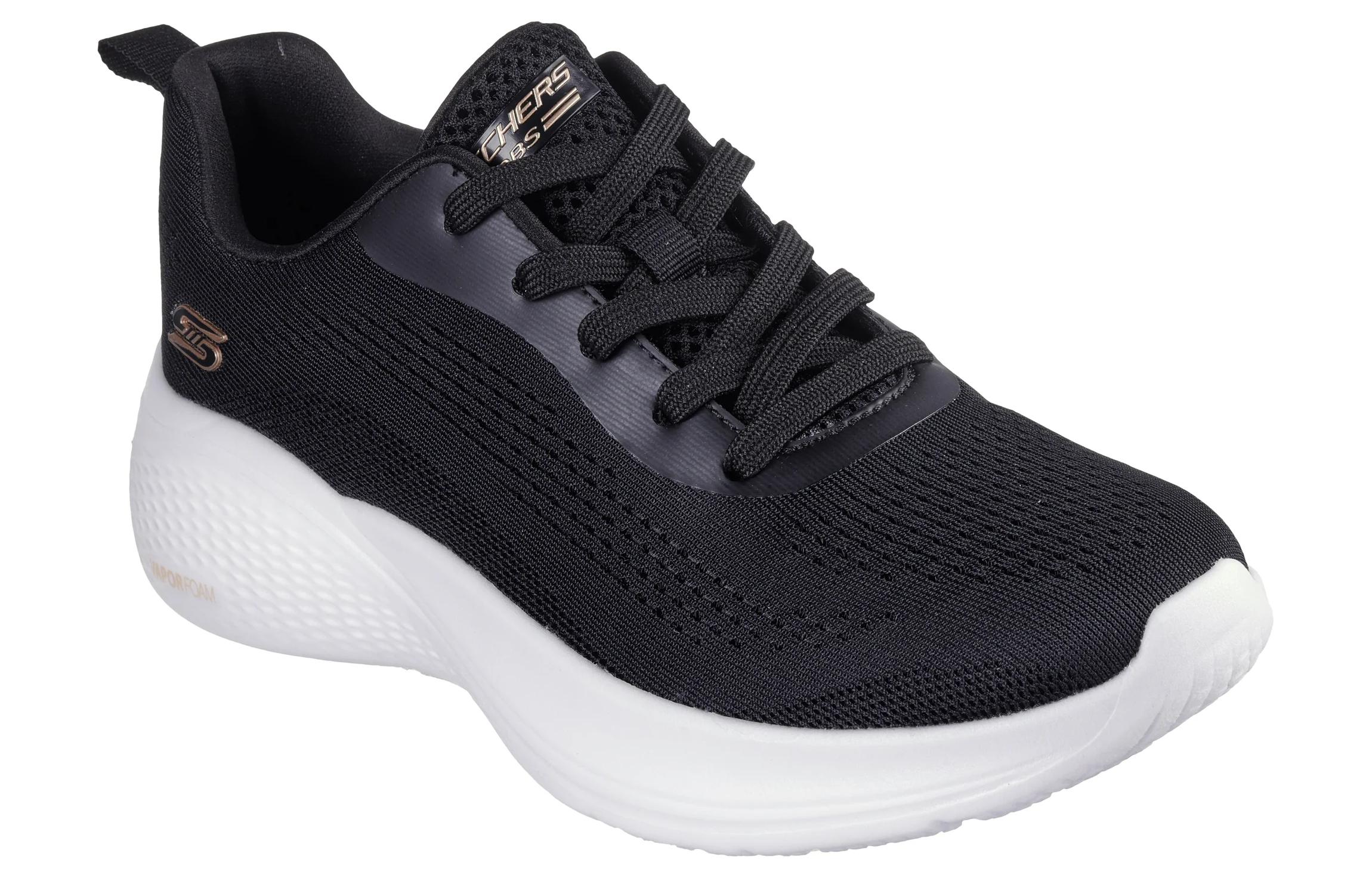 Skechers BOBS INFINITY Fabric Cushioning Breathable Low top Running Shoes Women’s Black