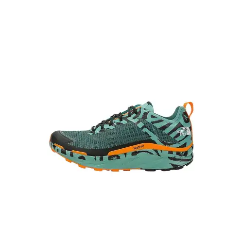 THE NORTH FACE Abrasion Resistant Abrasion Resistant Mid top Running Shoes Men's Green