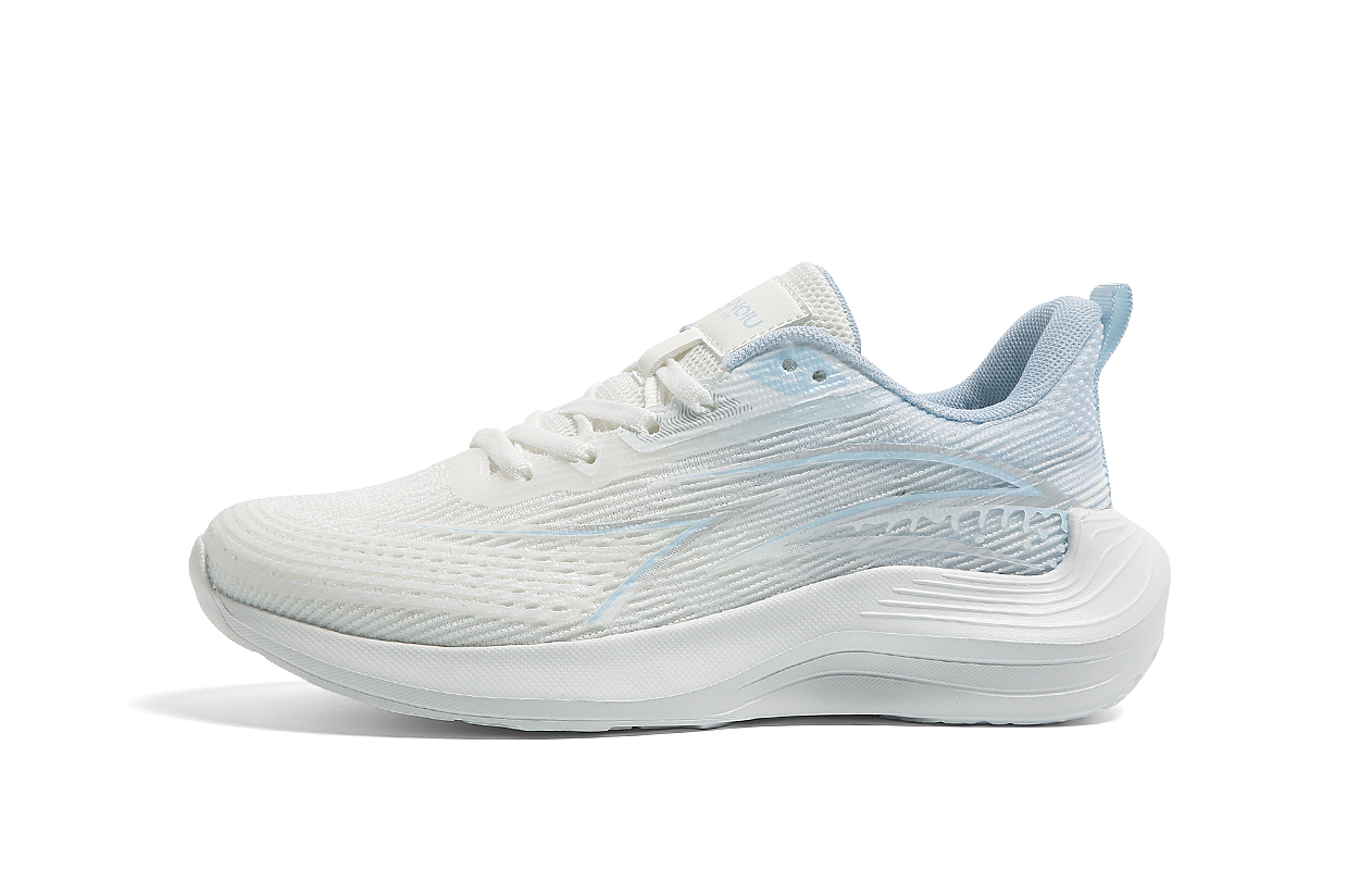 HUANQIU Running Shoes Women’s Low Top White Blue