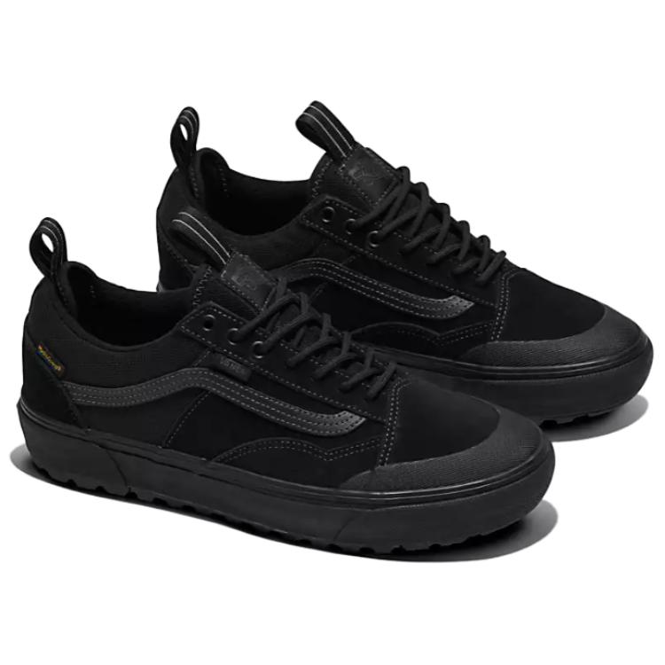 Vans Old Skool Wear resistant And Waterproof Low top Outdoor Shoes Unisex Black