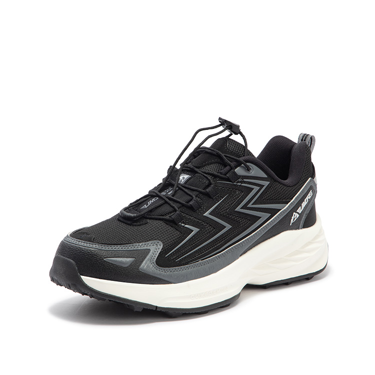 361° Slip Resistant Abrasion Resistant Low top Outdoor Shoes Men’s Black White