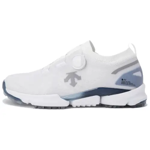 DESCENTE EAGLE FLEX BOA® Soft And Comfortable Cushioning Slip Resistant Abrasion Resistant Low top Golf Shoes Men's