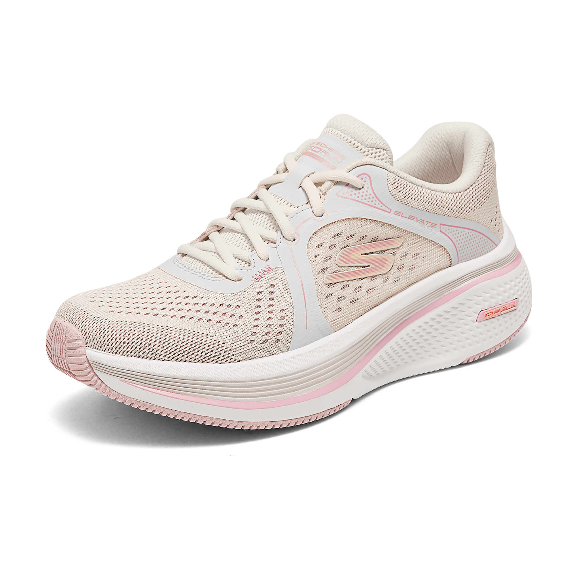 Skechers GO RUN Elevate 2.0 Slip Resistant, Abrasion Resistant, Breathable, Supportive, Lightweight Low top