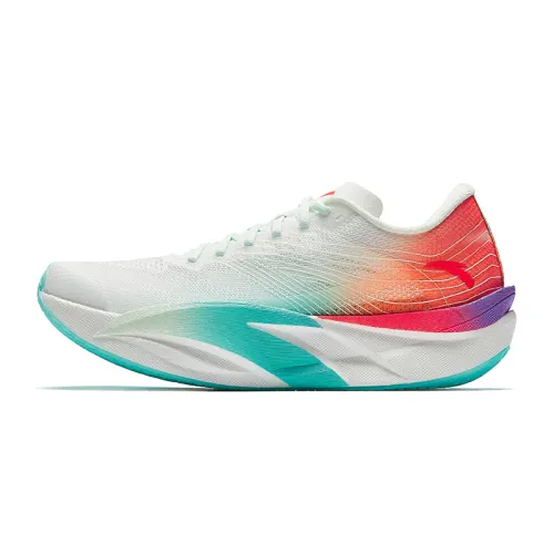 Anta C202 6.0 Slip Resistant And Breathable Low top Casual Running Shoes Men's White Green Orange