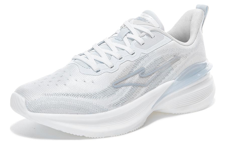Erke Cushioning, Wear Resistant Low top Casual Running Shoes Women’s Gray White