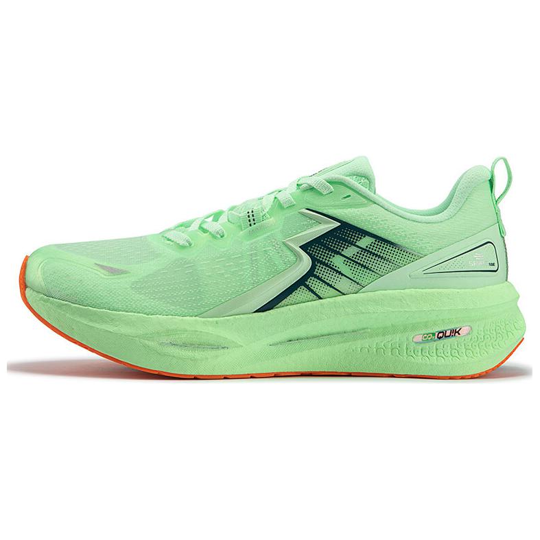 361° Swift Float Slip Resistant Abrasion Resistant Low top Casual Running Shoes Men’s Ice Emerald Green Numbers Teal