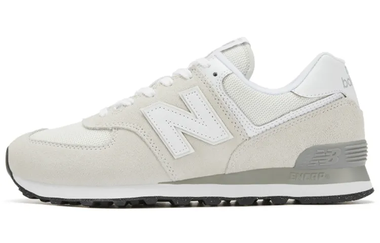 New Balance NB 574 Breathable Low-top Casual Running Shoes Unisex Light Gray