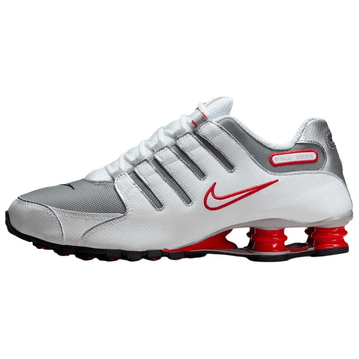 Nike Shox NZ Series Running Shoes Unisex Gray White