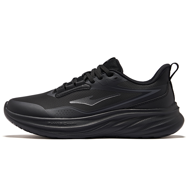 Erke Joyto Treat 2 Cushioning Rebound Low top City Commuting Running Shoes Men’s Jet Black