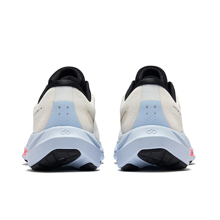 Erke Cushioning Lightweight Rebound Low top Casual Running Shoes Men’s Microcrystal White Jet Black