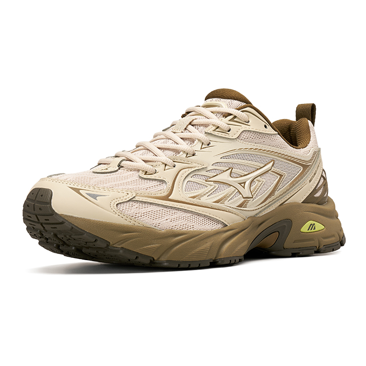 Mizuno FIYI V2 Cushioning Slip Resistant Abrasion Resistant Low top Sports Running Shoes Unisex Yellow Mud