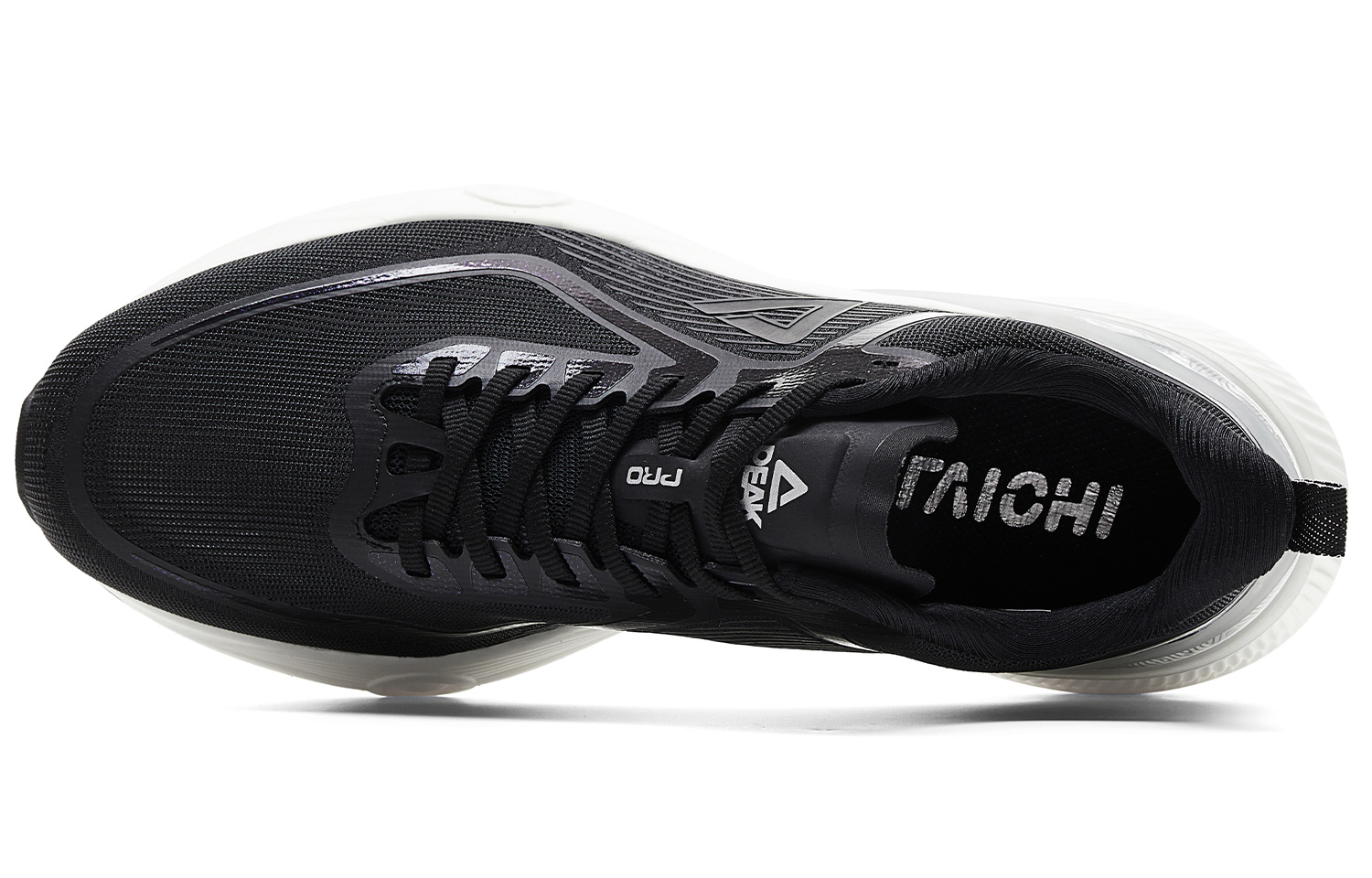 PEAK Taichi 7.0 PRO Slip Resistant Abrasion Resistant Support Low top Training Running Shoes Men’s Black White
