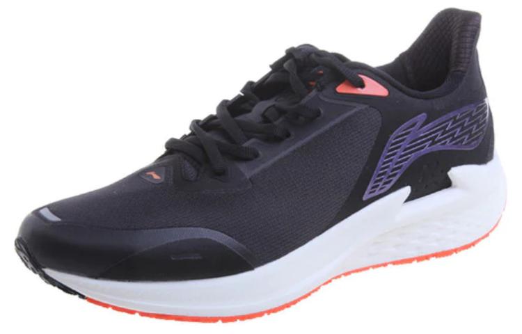 Li Ning Slip Resistant, Abrasion Resistant, Breathable Low top Running Shoes Women’s Black