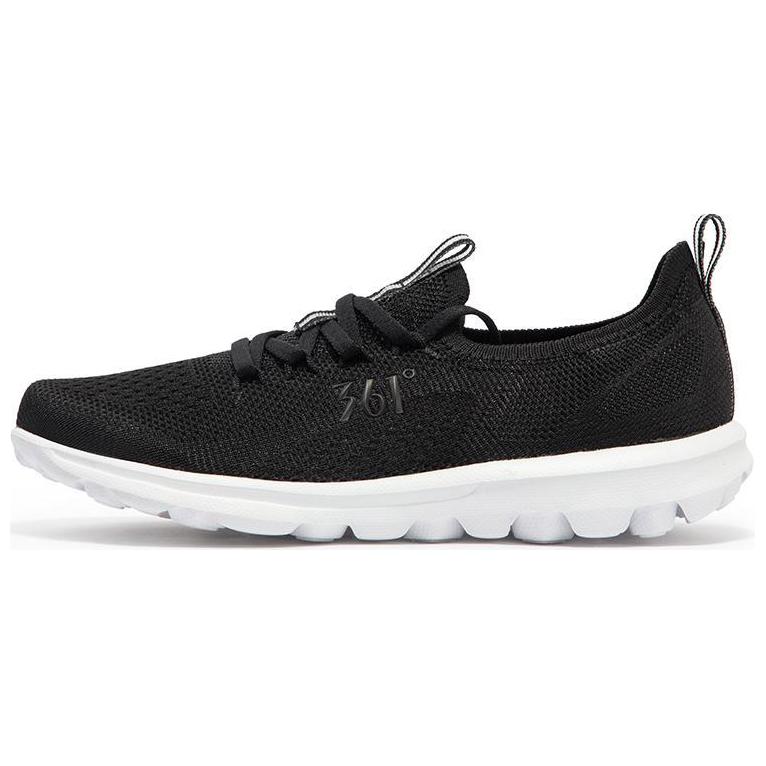 361° Cushioning, Wear Resistant Low top Running Shoes Women’s Black White