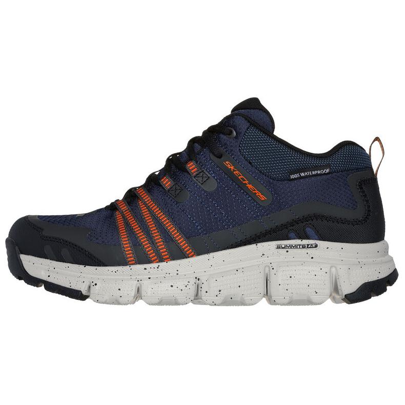 Skechers Summits At Mid top Outdoor Shoes Men's Blue Orange