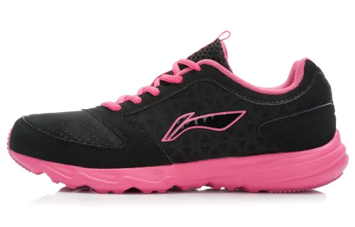 Li Ning Hongyan Red Face Low top Running Shoes Women's Black Pink