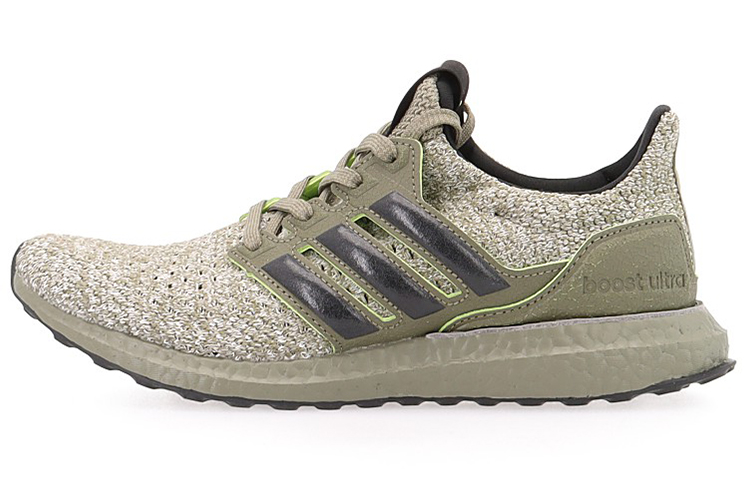 Star Wars x adidas ULT Boost moisture-wicking, anti-twist fabric shock-absorbing, breathable and sweat-absorbing low-top training running shoes, same style for men and women, brown green
