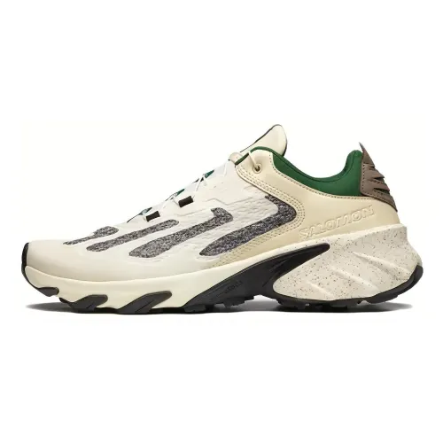 SALOMON Comfortable Cushioning Low top Running Shoes Unisex Vanilla