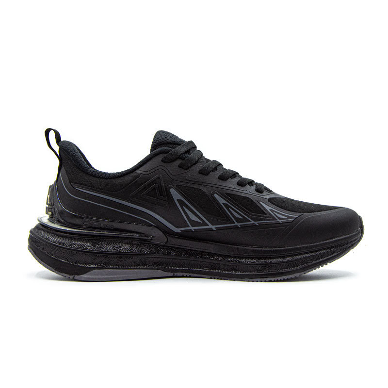 PEAK Taichi 6.0pro Cushioning Lightweight Low top Running Shoes Men’s Black Gray