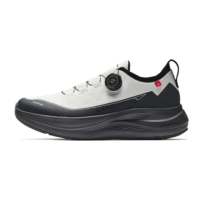 Anta Absolute Reading Fabric Low top Running Shoes Training Shoes Men's Papyrus White/Crystal Gray