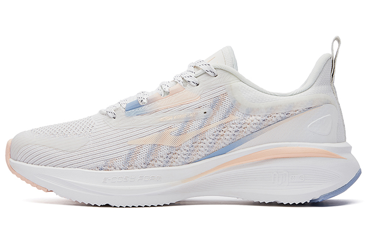 Erke Low top Running Shoes Women’s White Nude