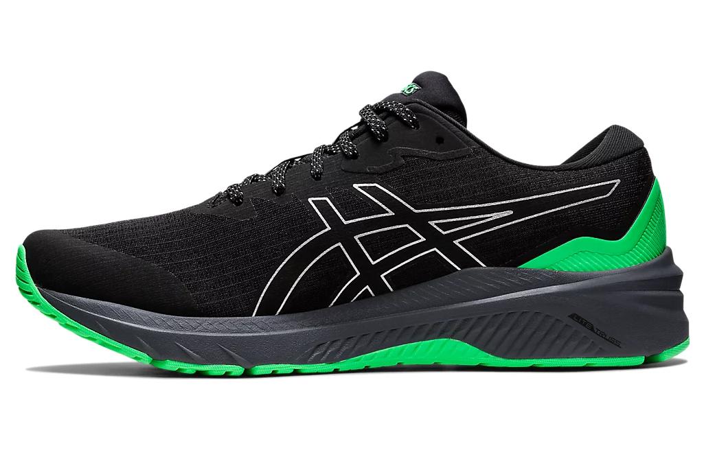 Кроссовки ASICS Asics 11 Lite-Show (черно-зеленые)