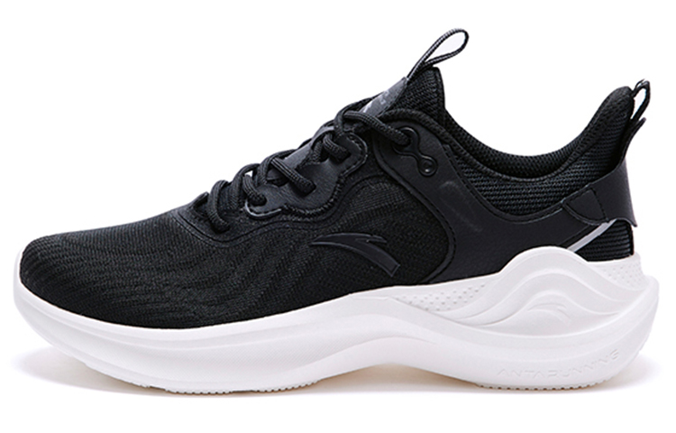 Anta Ling Yun 3 Comfortable Lightweight Low top Running Shoes Women's Black